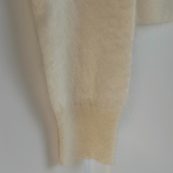 J. Crew Women's Cream Crew Neck Sweater - Picture 5 of 8